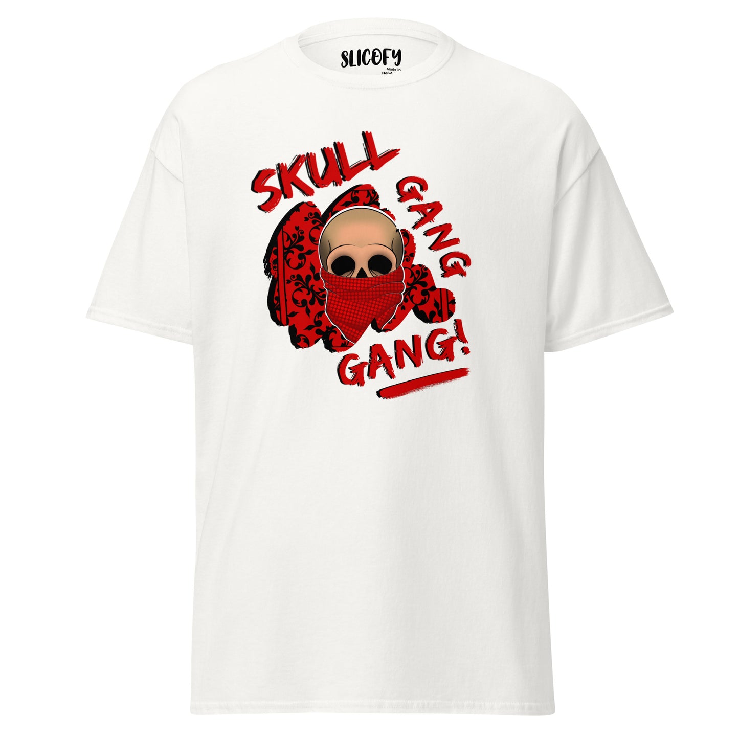 New Skull Gang Red Unisex classic tee