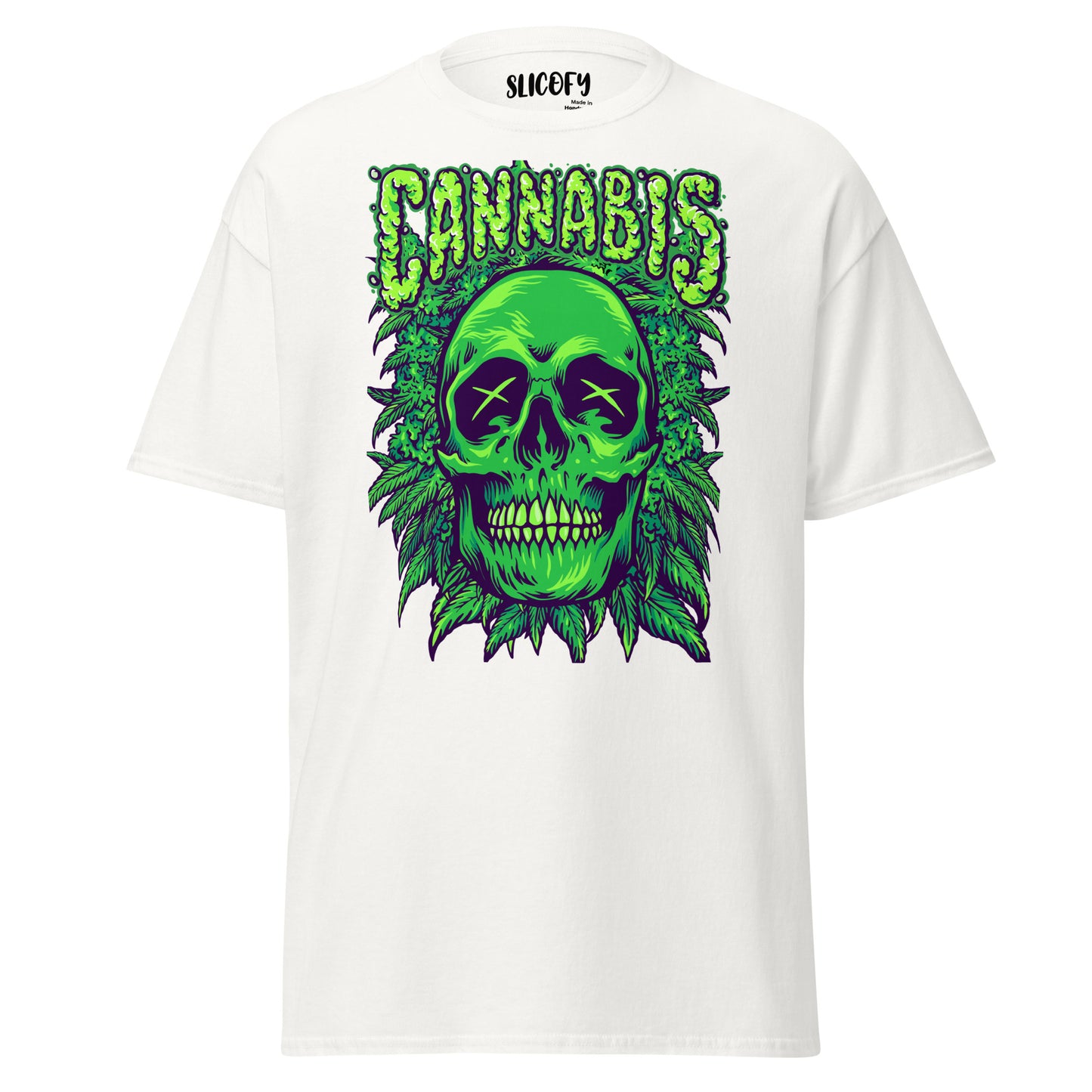 CANNABIS SKULL Unisex classic tee