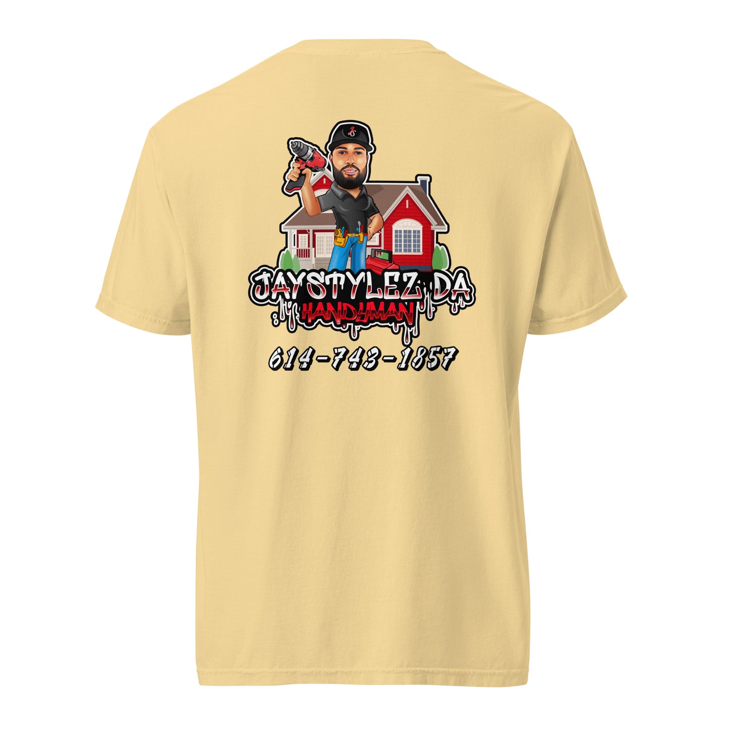 JayStylez Da Handyman Heavyweight t-shirt 2.FB