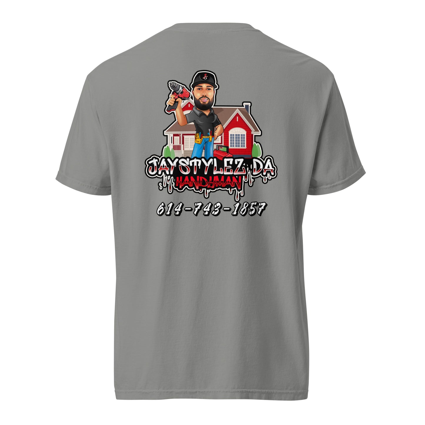 JayStylez Da Handyman Heavyweight t-shirt 2.FB