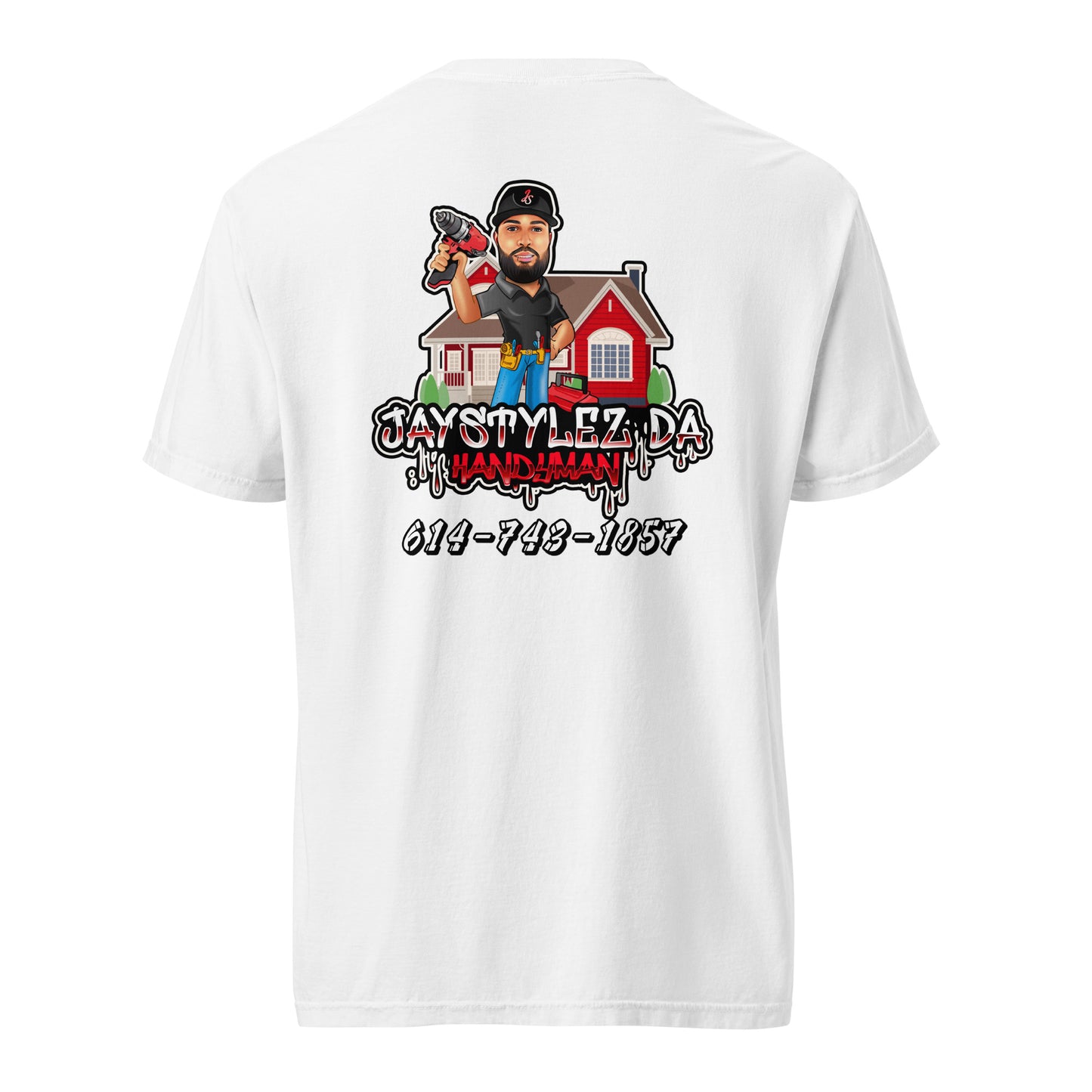 JayStylez Da Handyman Heavyweight t-shirt 2.FB