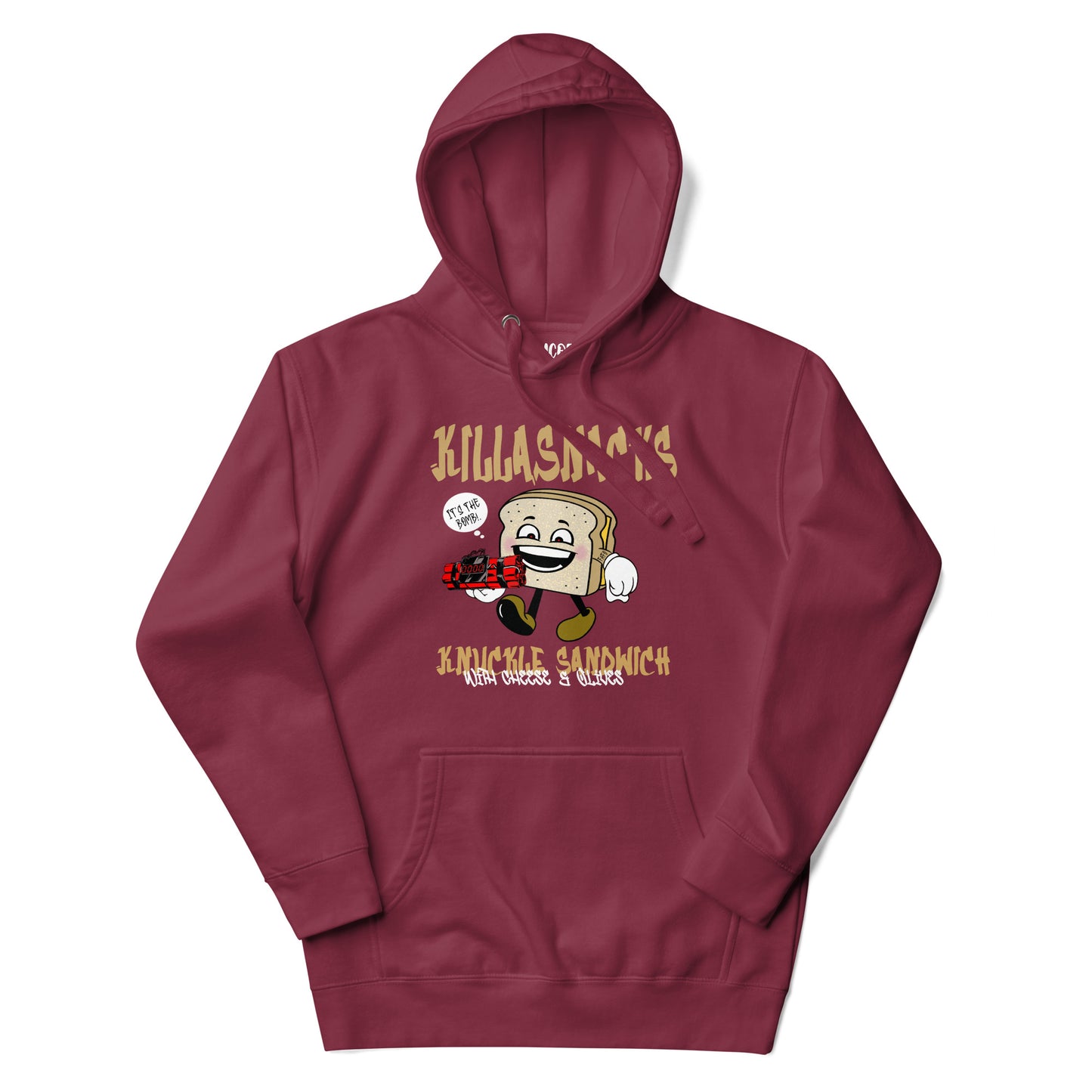 KillaSnacks Knuckle Sandwich Premium Unisex Hoodie