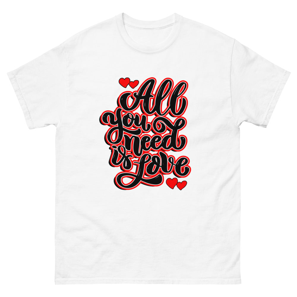 All You Need Is Love Heavyweight tee Slp VLC