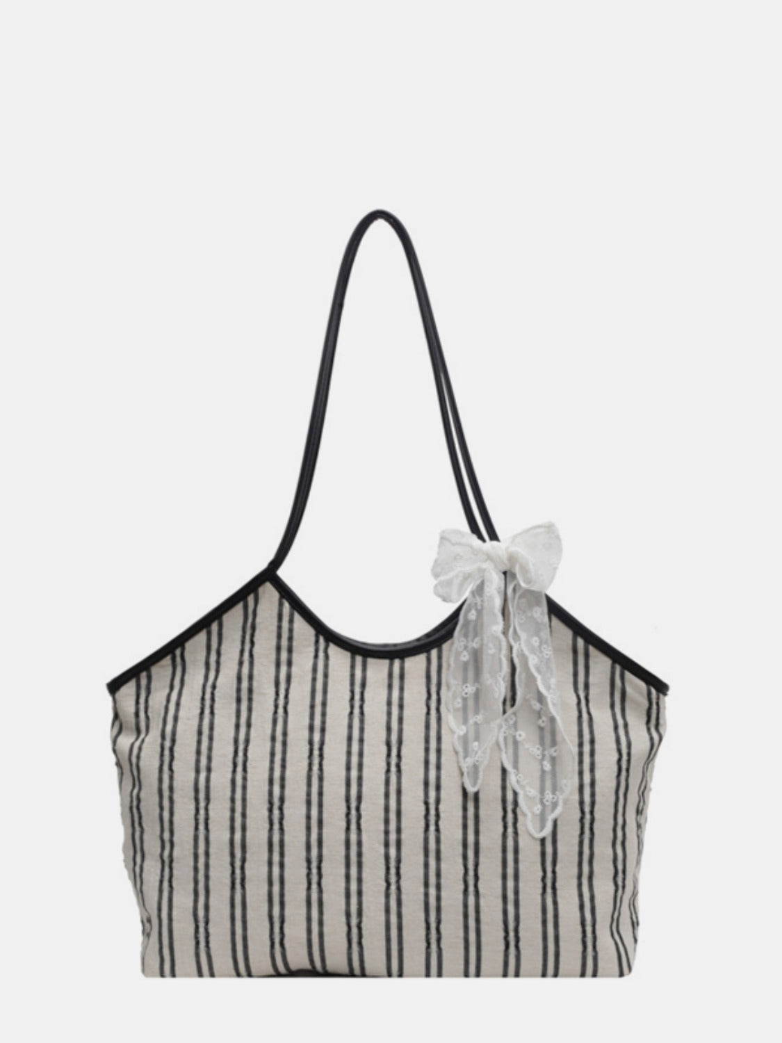 Womens Striped Tote Bag