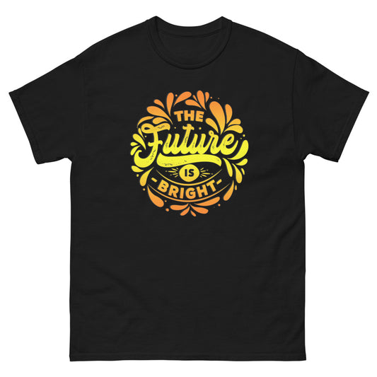 THE FUTURE IS BRIGHT GOOD VIBES Heavyweight T Shirt